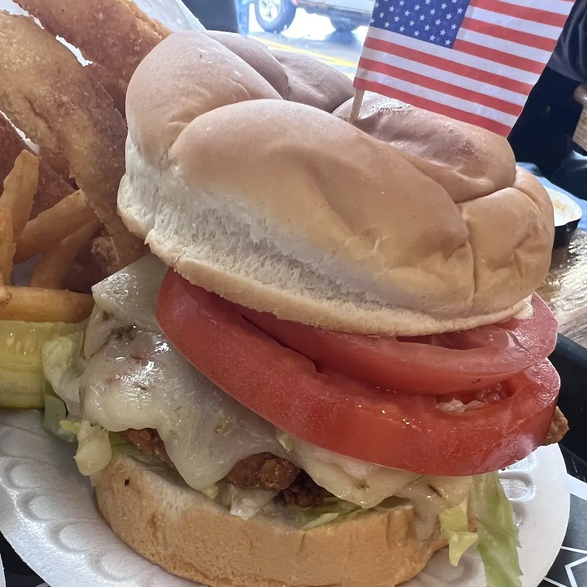 Spicy Chicken Burger