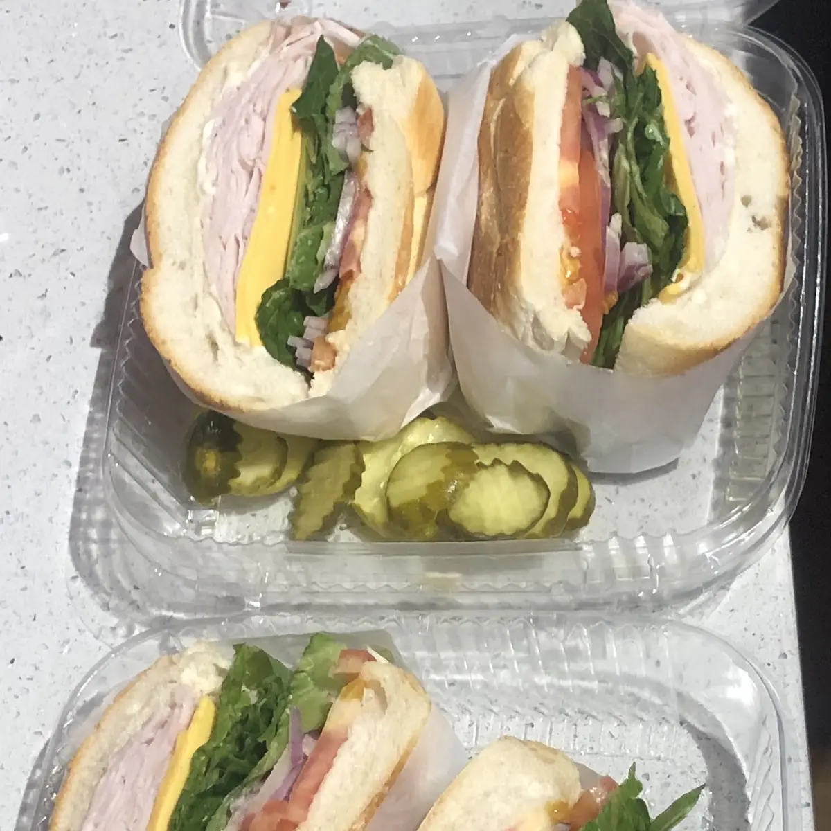 Turkey American Cheese Sandwich