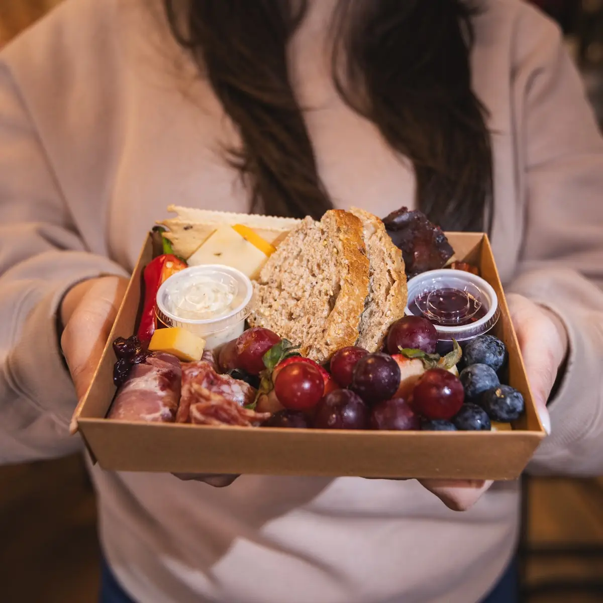Charcuterie Snack Box