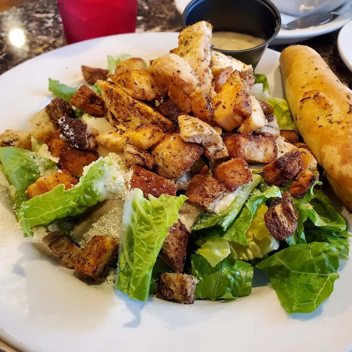 Blackened Chicken Caesar Wrap