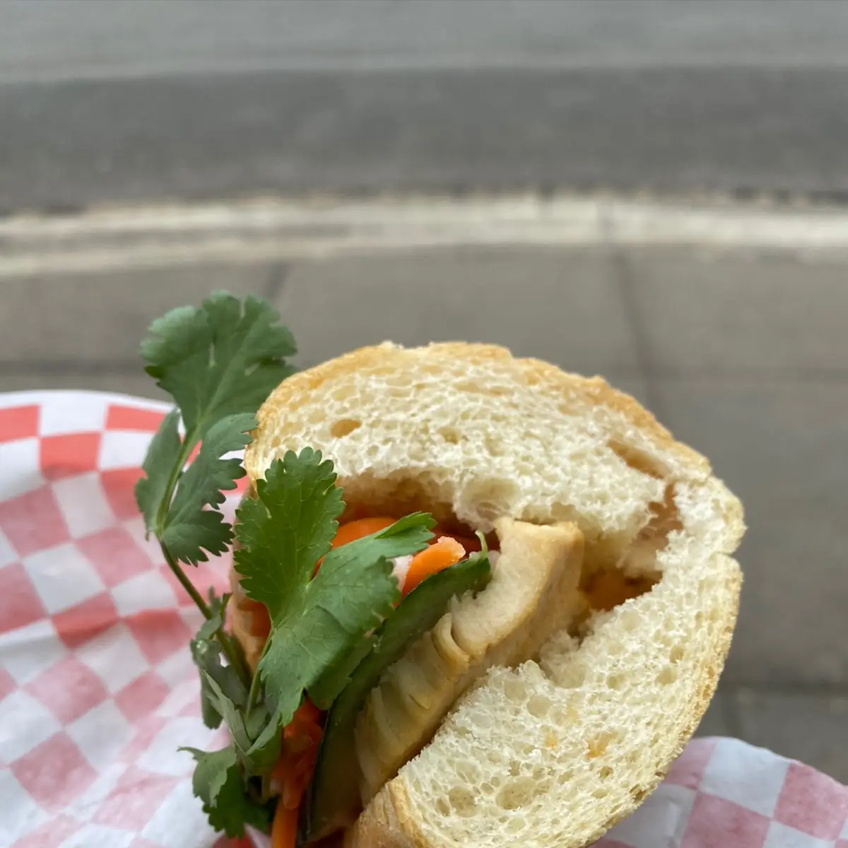 Grilled Chicken Banh MI