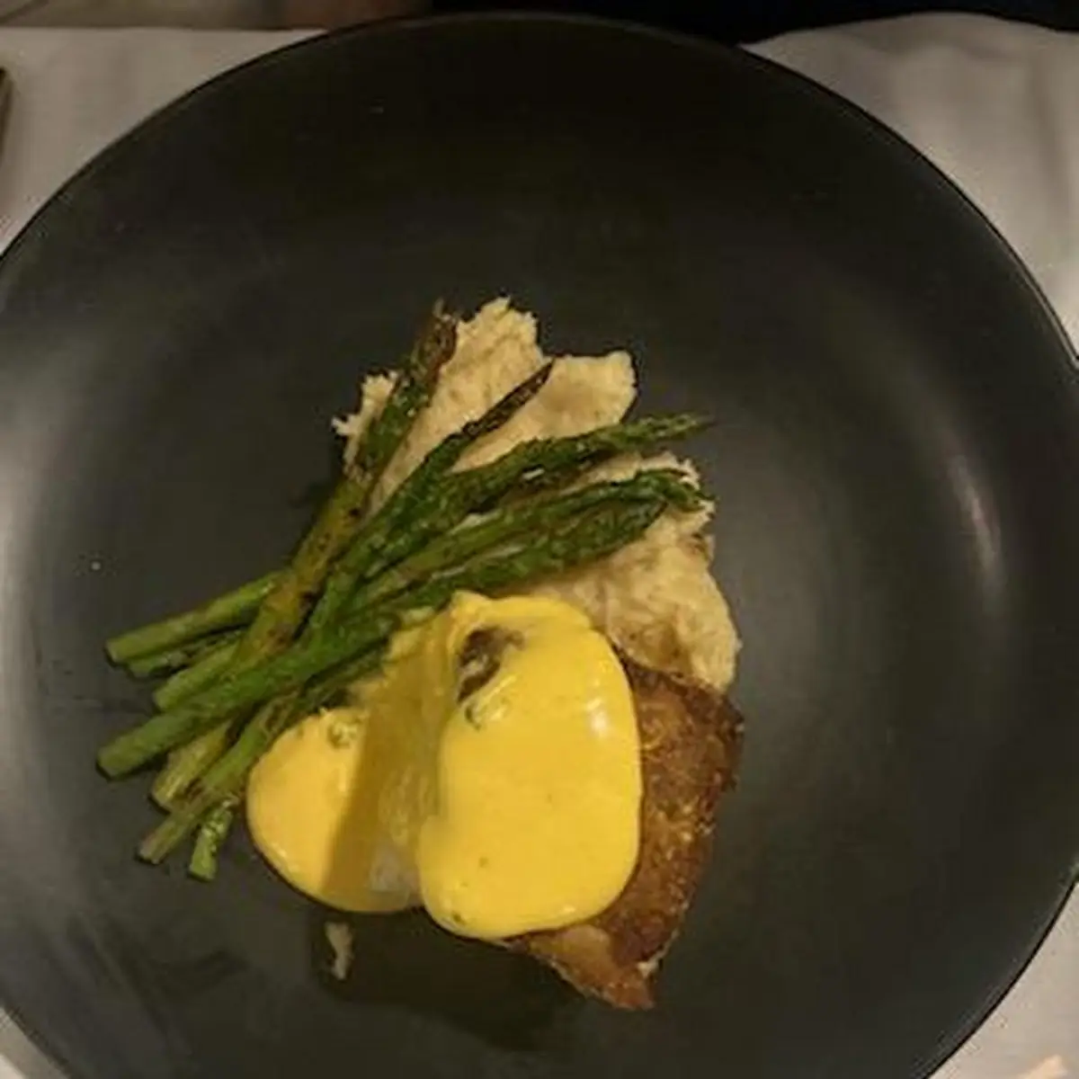 Crab Encrusted Sea Bass