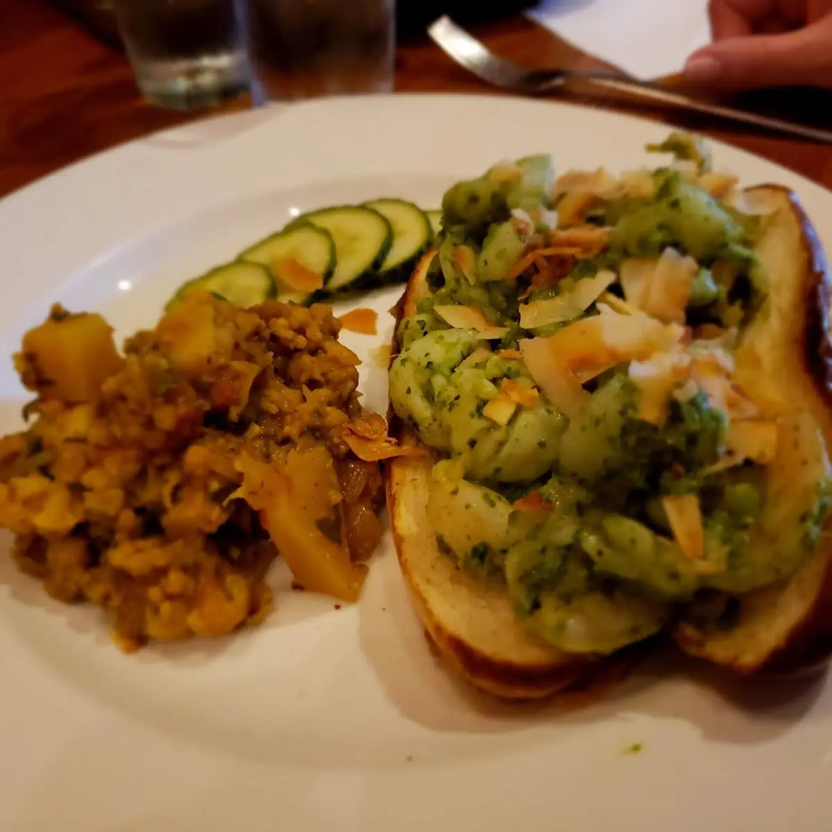 Green Curry Shrimp Roll