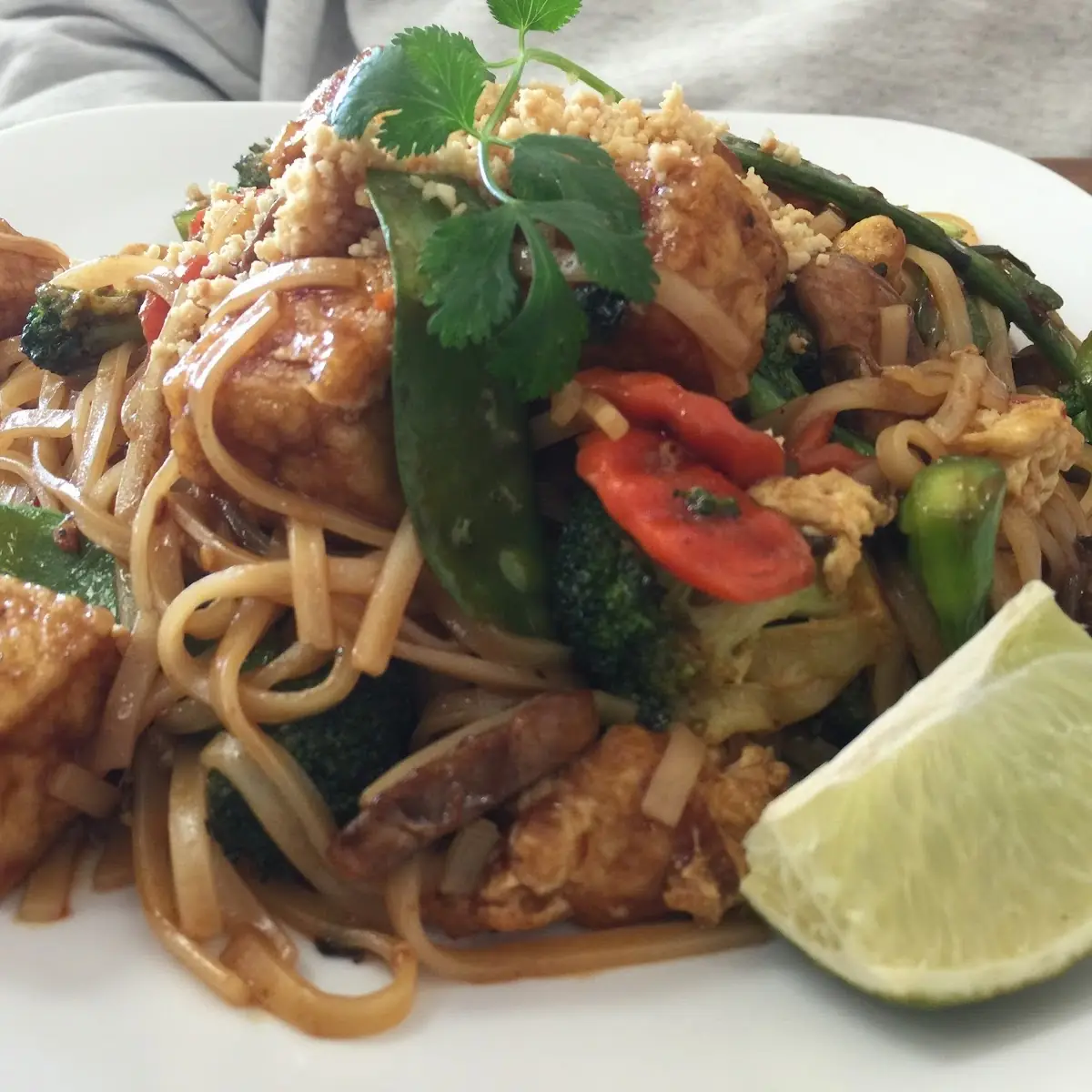 Tofu Vegetables Lo Mein