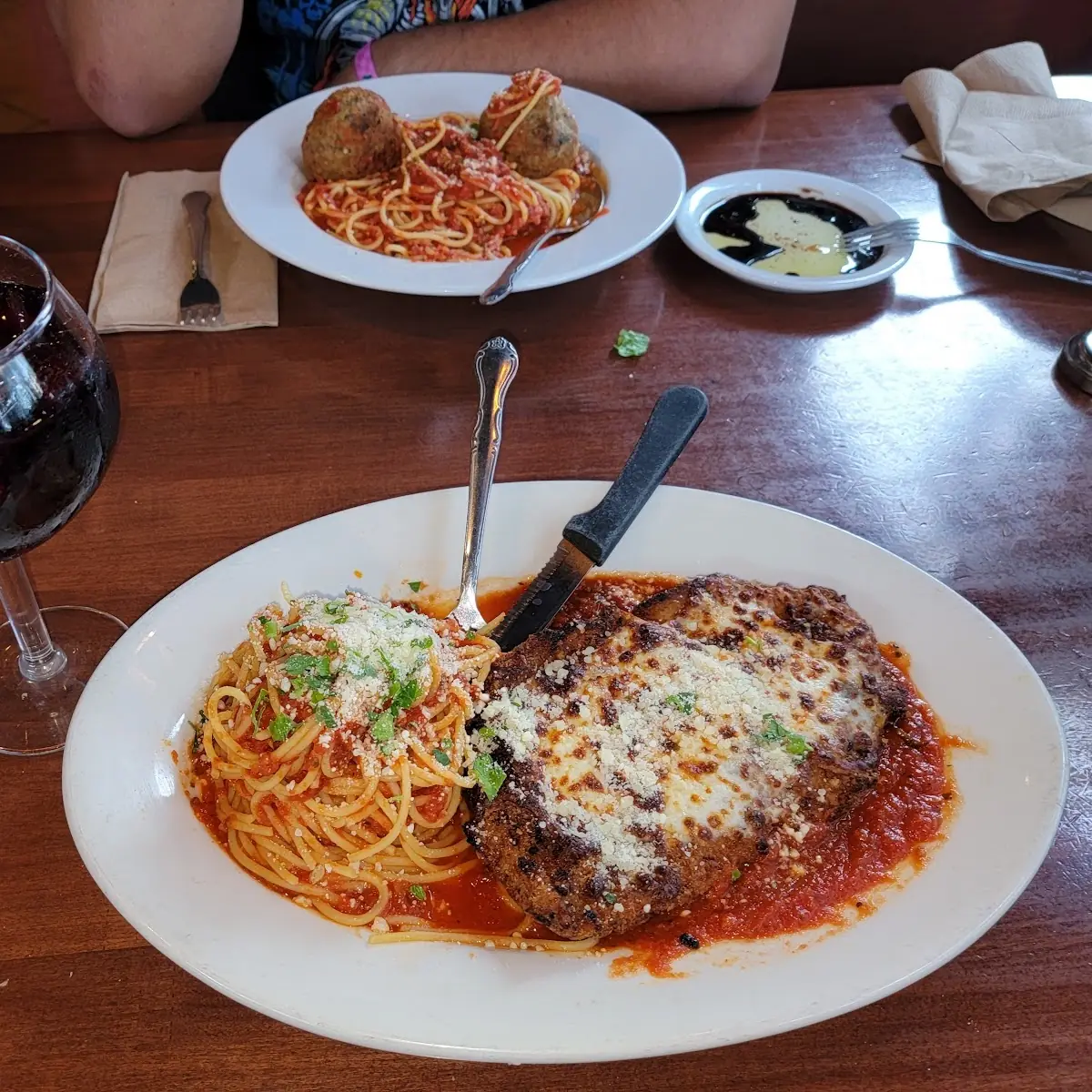 Chicken Parmigiana Dinner
