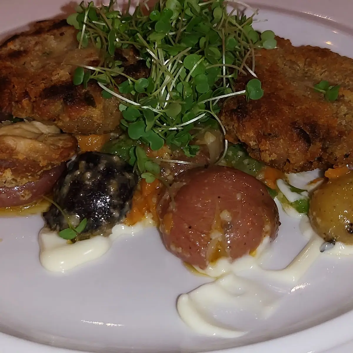 Lions Mane Crab Cakes