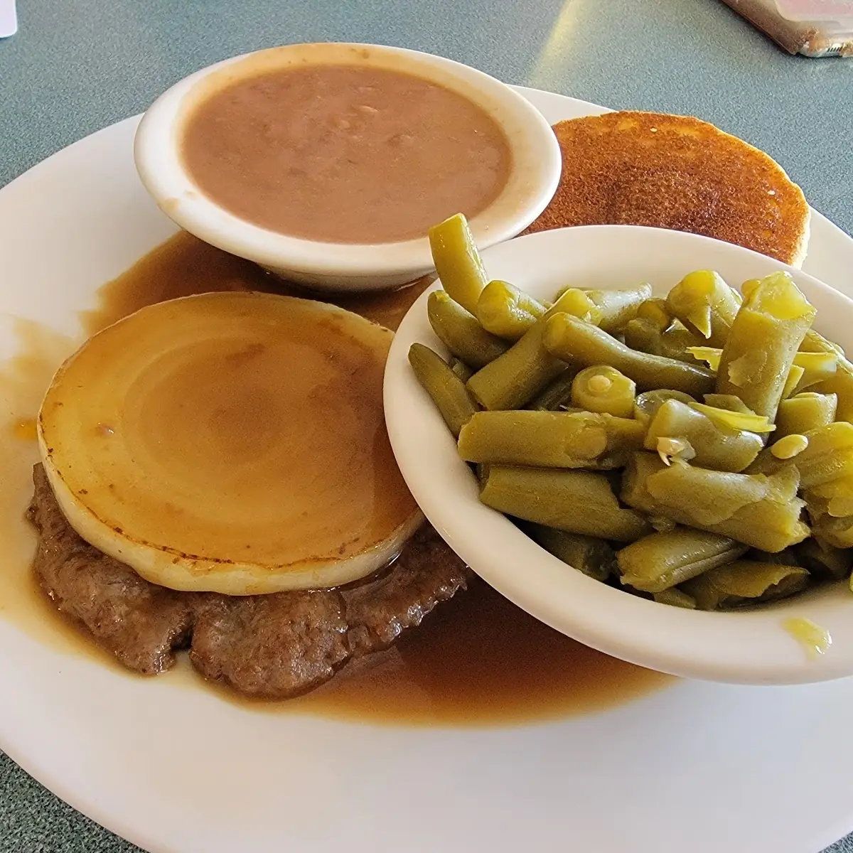 Hamburger Steak Dinner