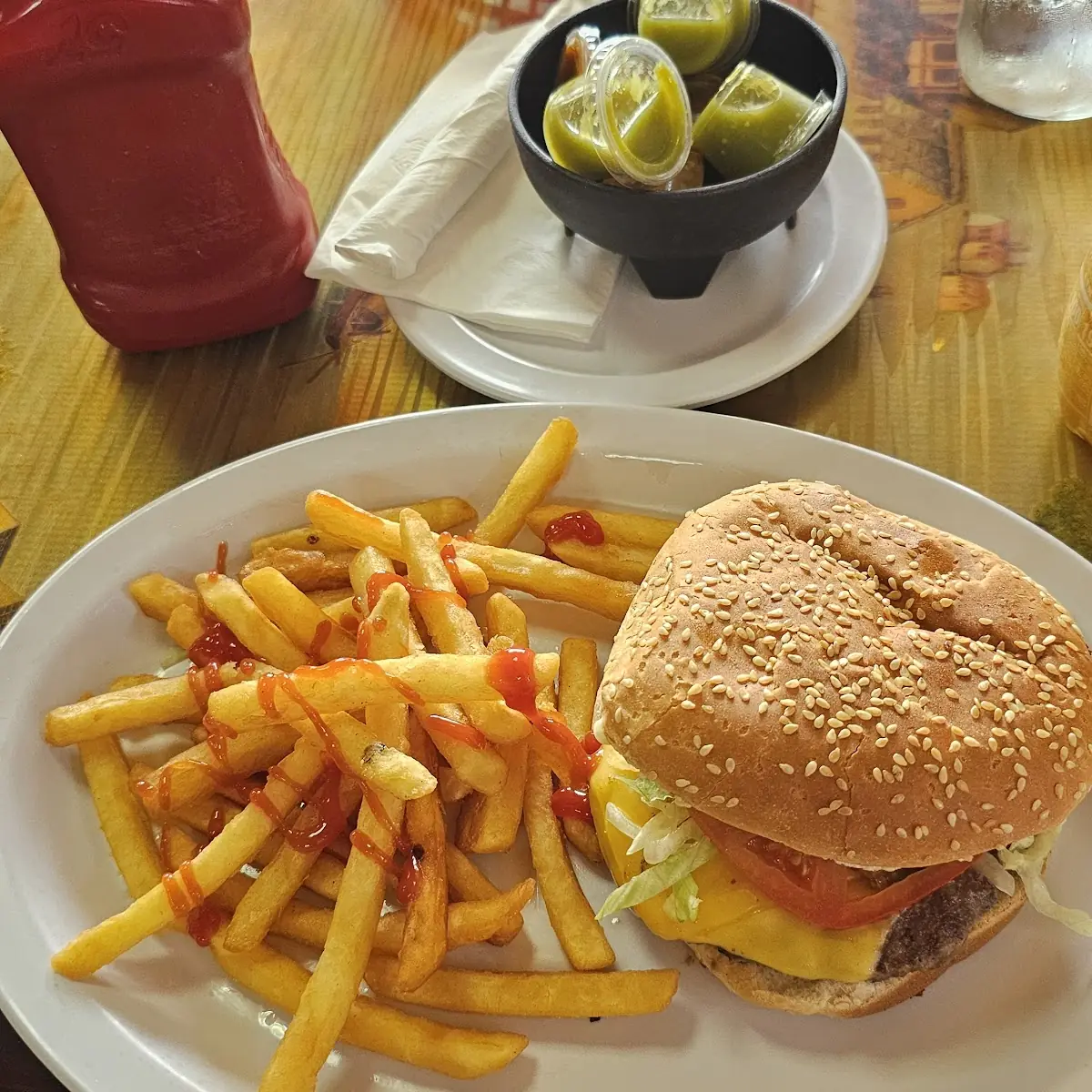 Simple Cheese Burger