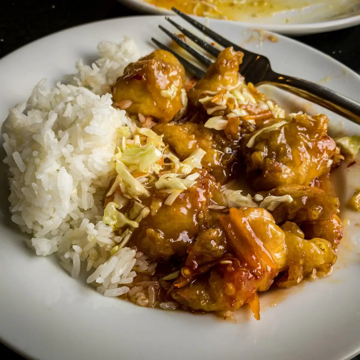 Orange Chicken Rice