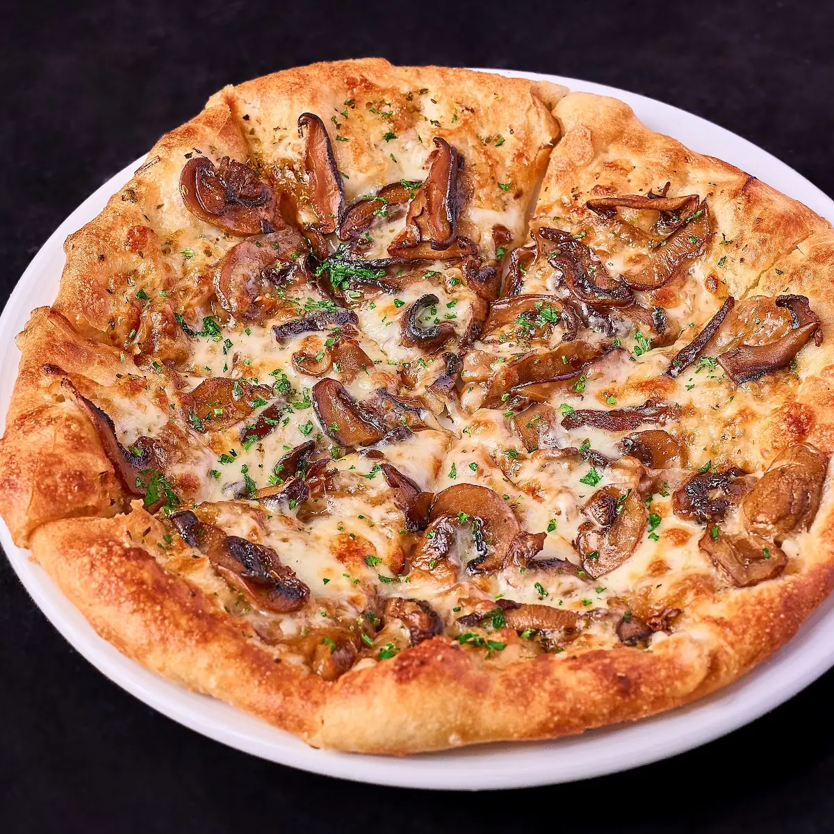 Exotic Mushroom Pizza