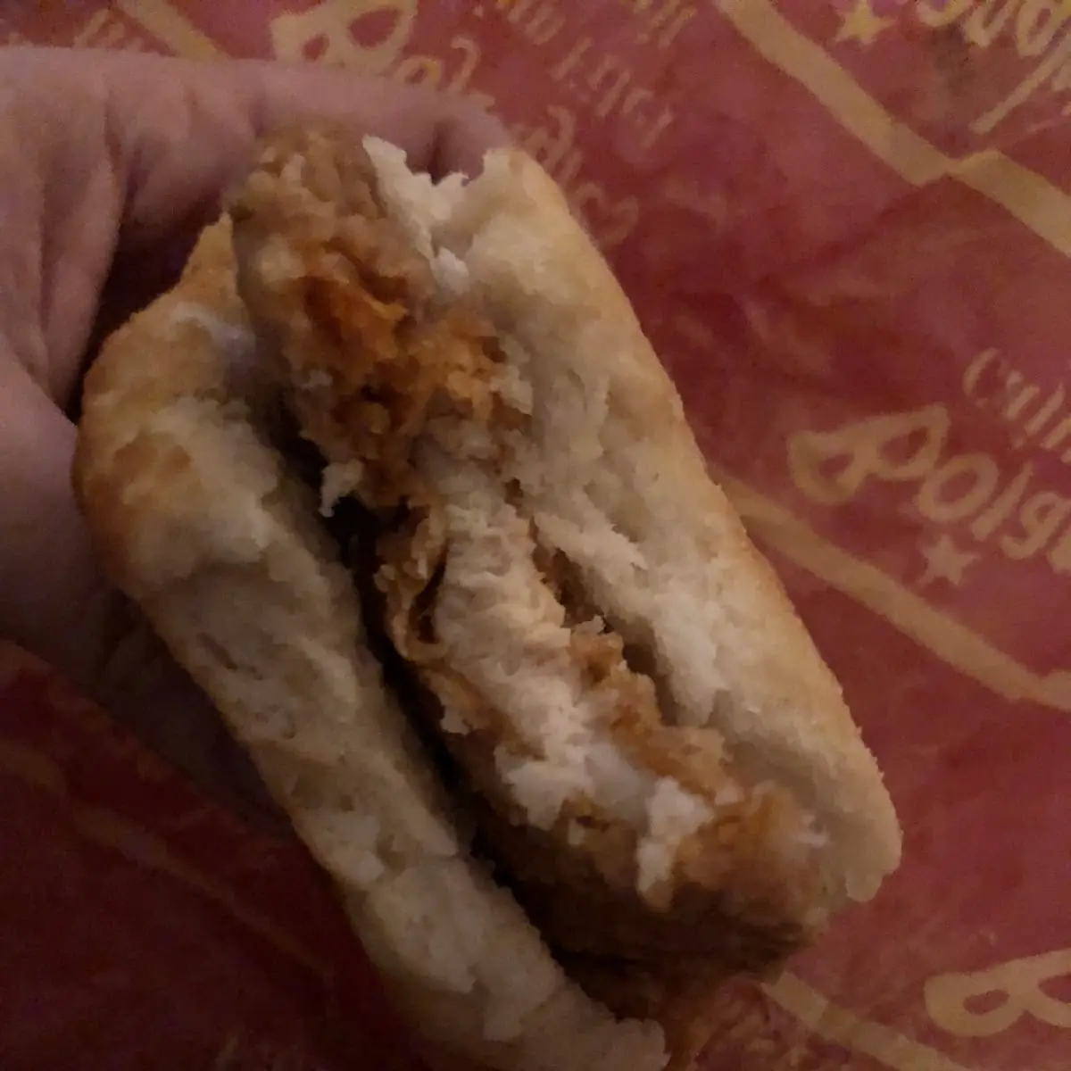 Cajun Chicken Biscuit