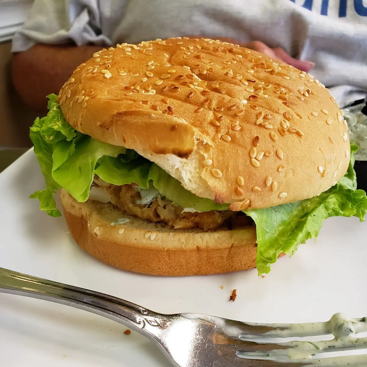 Crab Cake Sandwich
