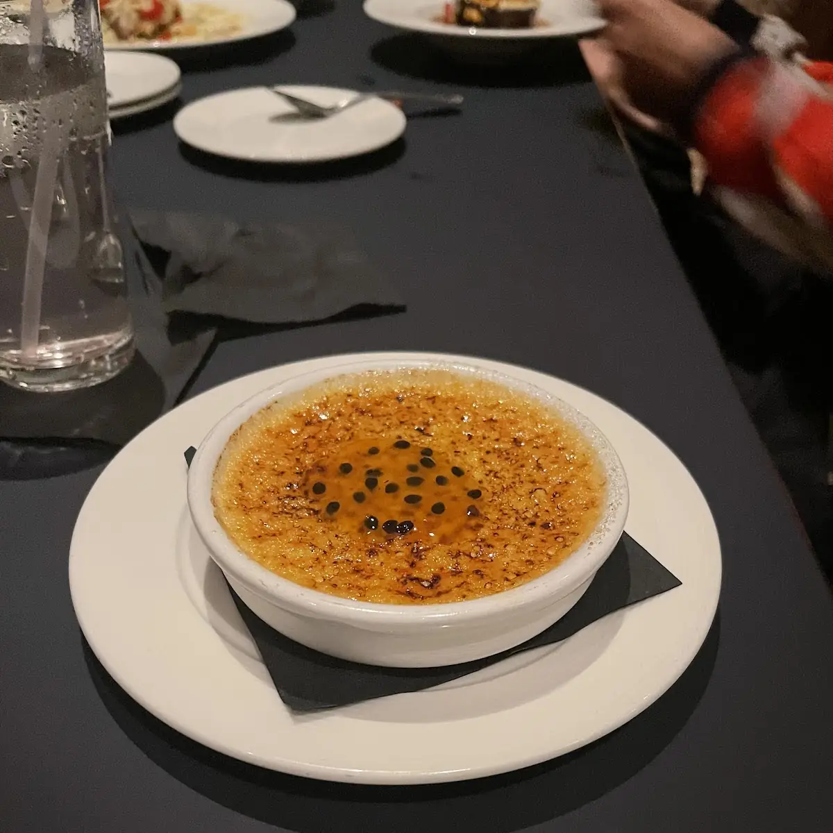Passion Fruit Creme Brulée