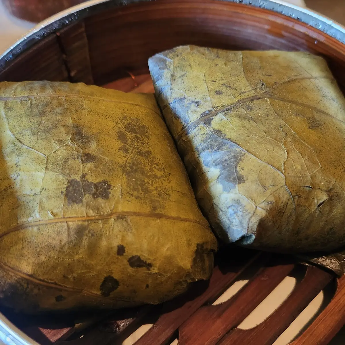 Sticky Rice in Lotus Leaf