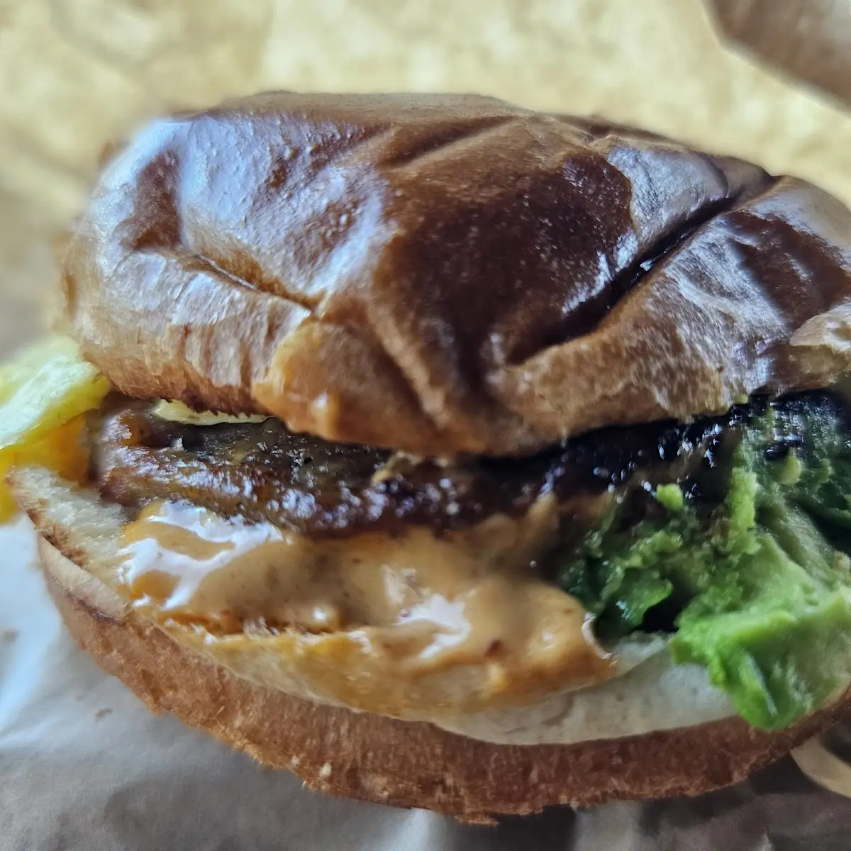 Sausage Egg Avo Cheese Chipotle Sauce