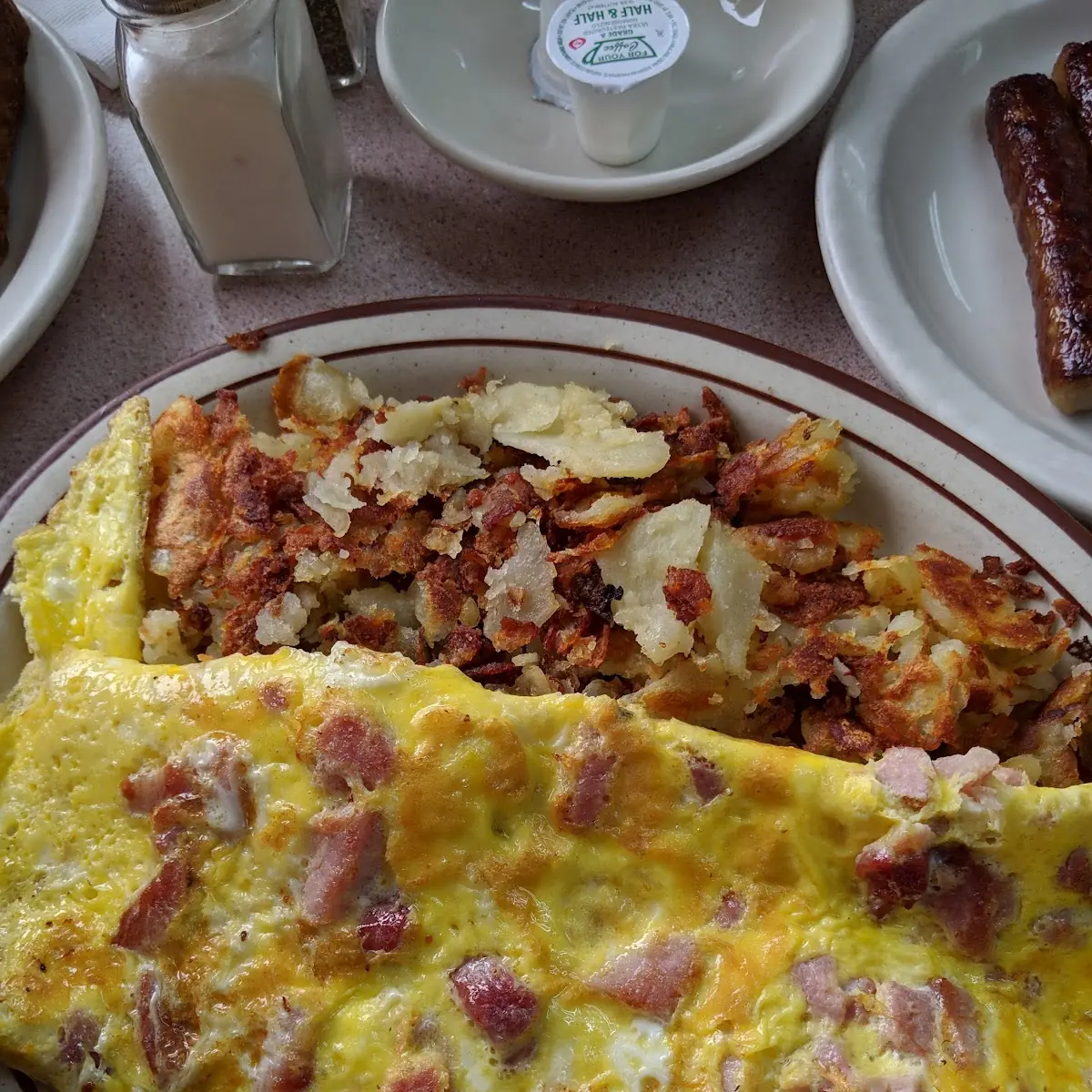 Ham and Cheese Omelette
