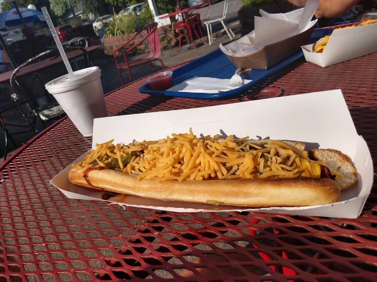 Foot Long Chilli Cheese Dog