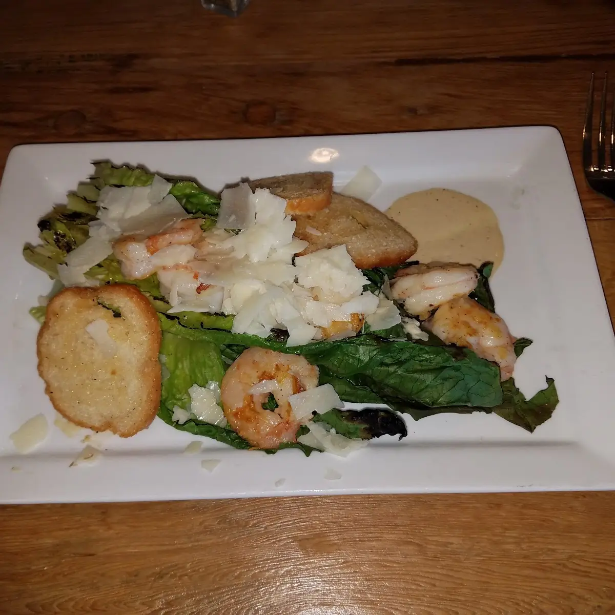 Grilled Shrimp Ceaser by Chef Lennon