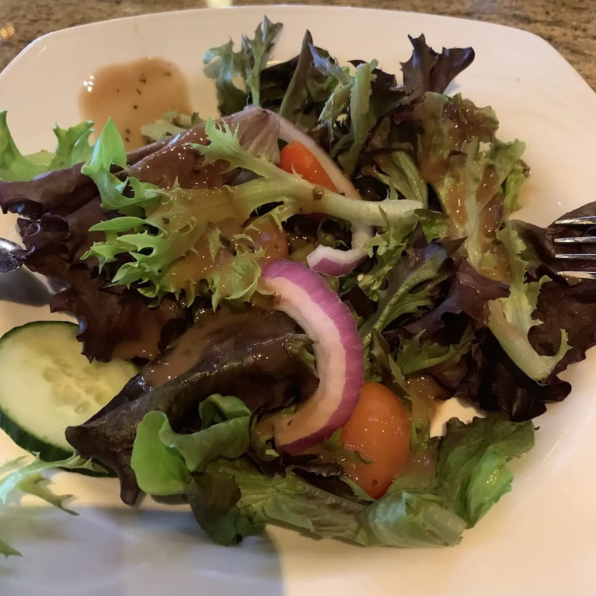 Side Salad with Balsamic Vinaigrette