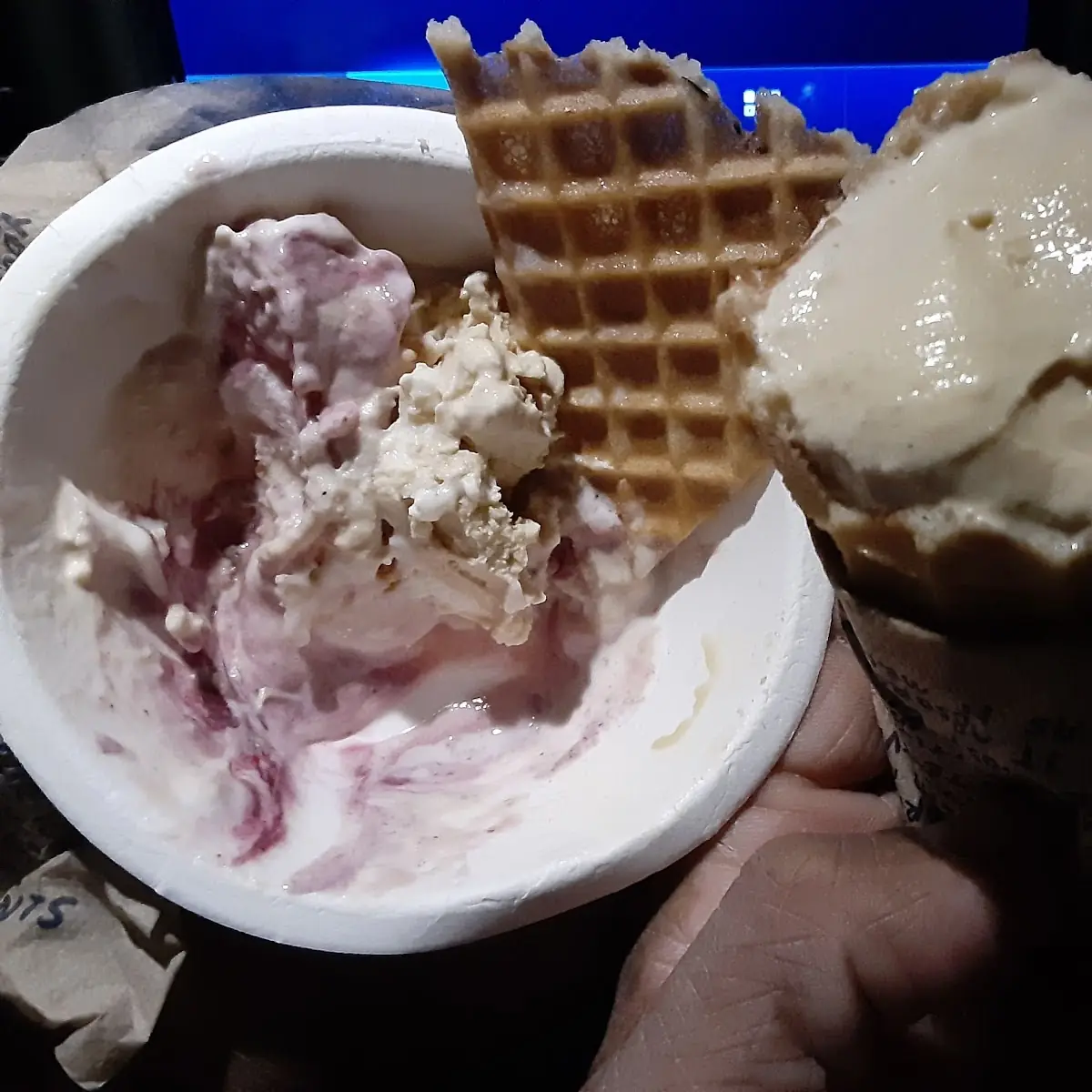Waffle Cone Salted Caramel