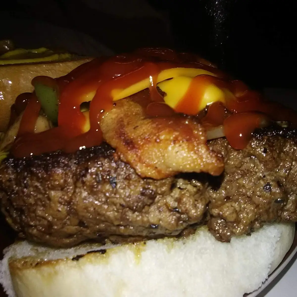 Monster Bacon Cheeseburger
