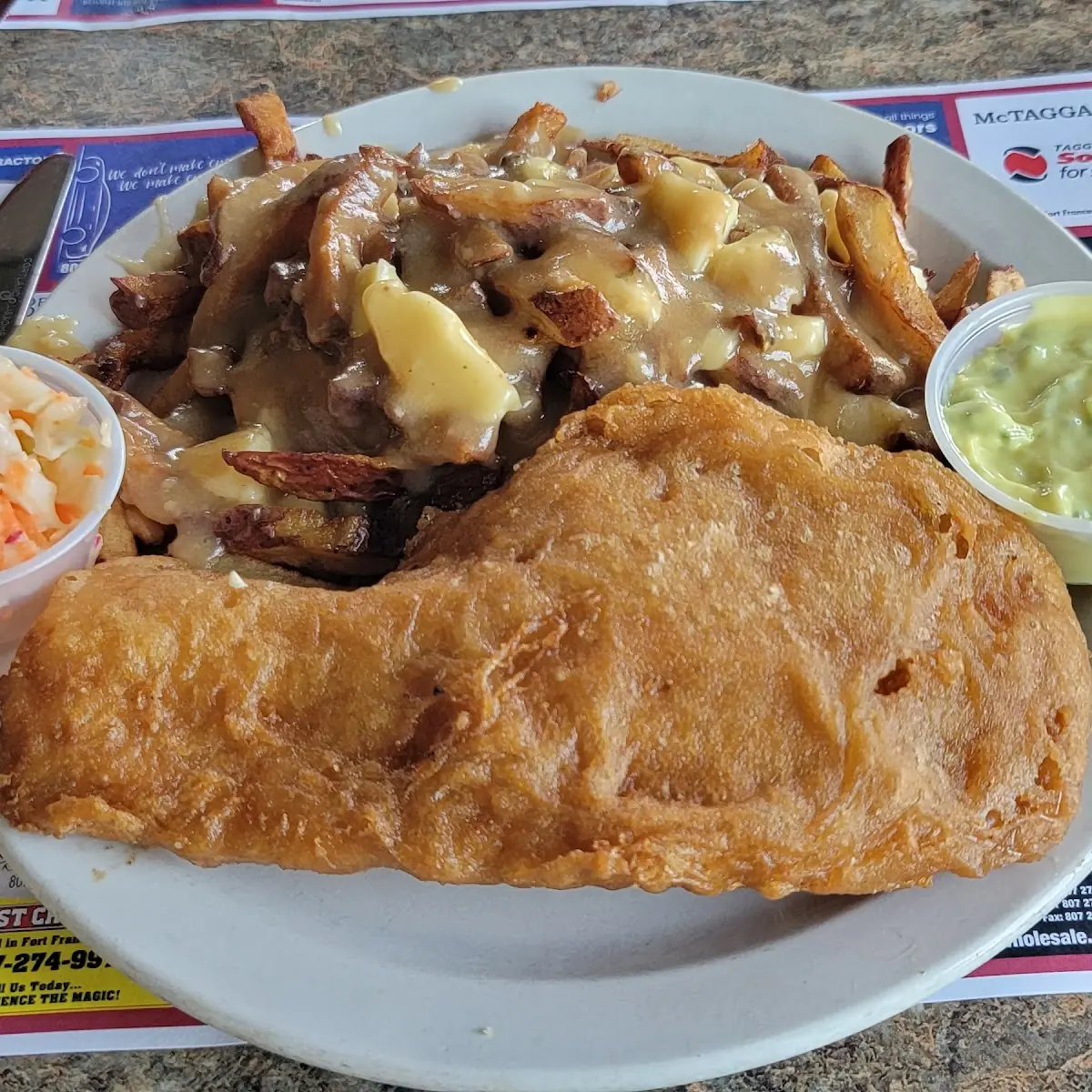 Whitefish and Fries, Harbourage