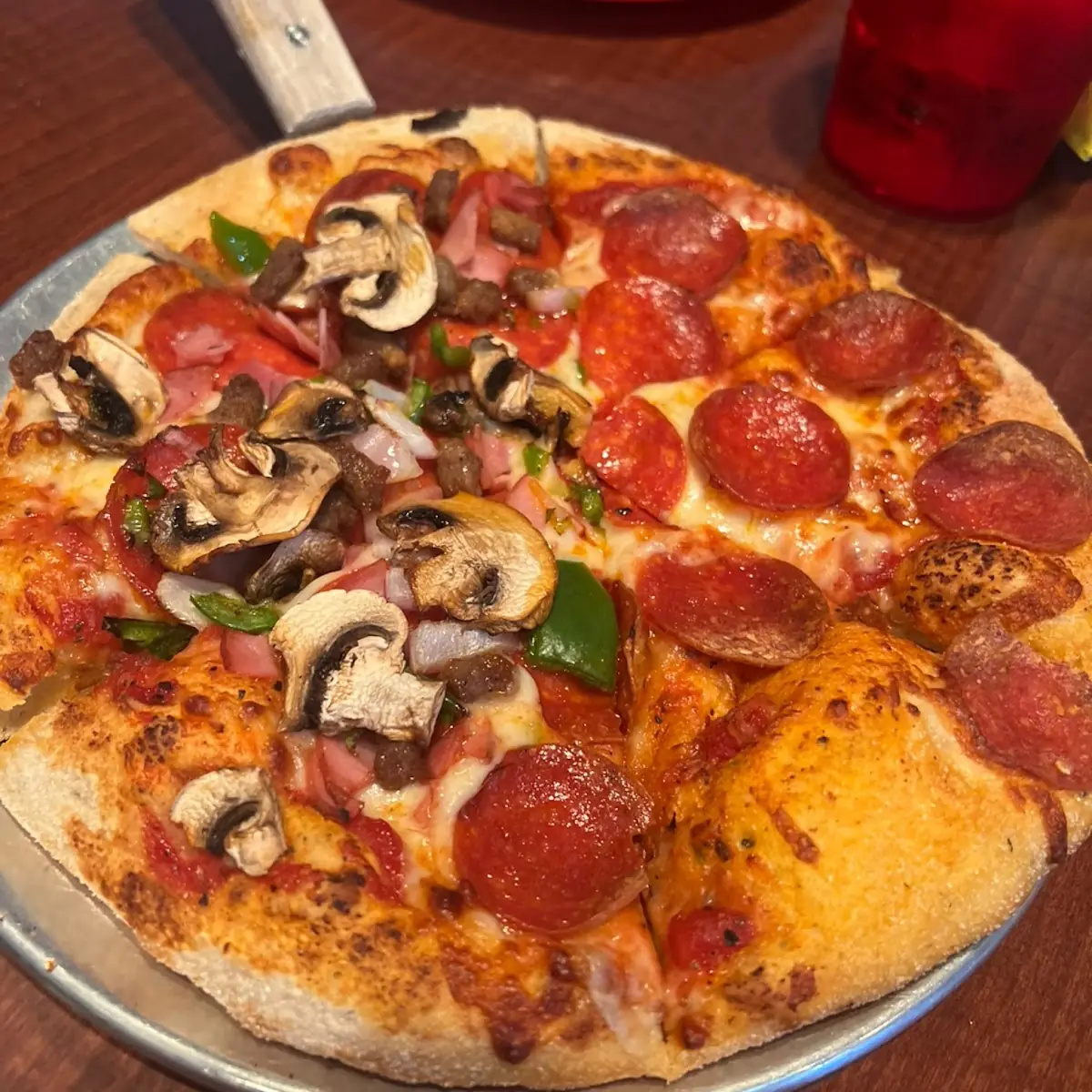1 2 Pepperoni Pizza