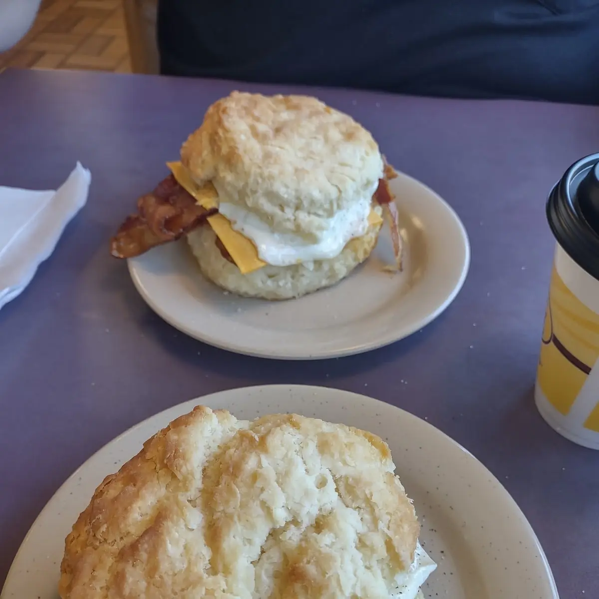 Bacon Egg Cheese Biscuit
