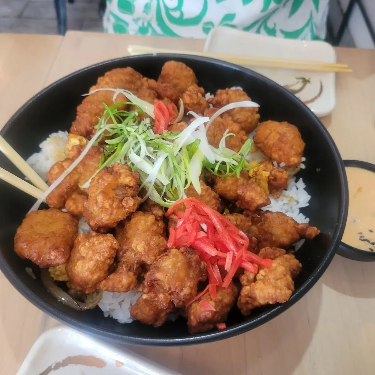 B 1 Spicy Chicken Kara-Age Rice Bowl