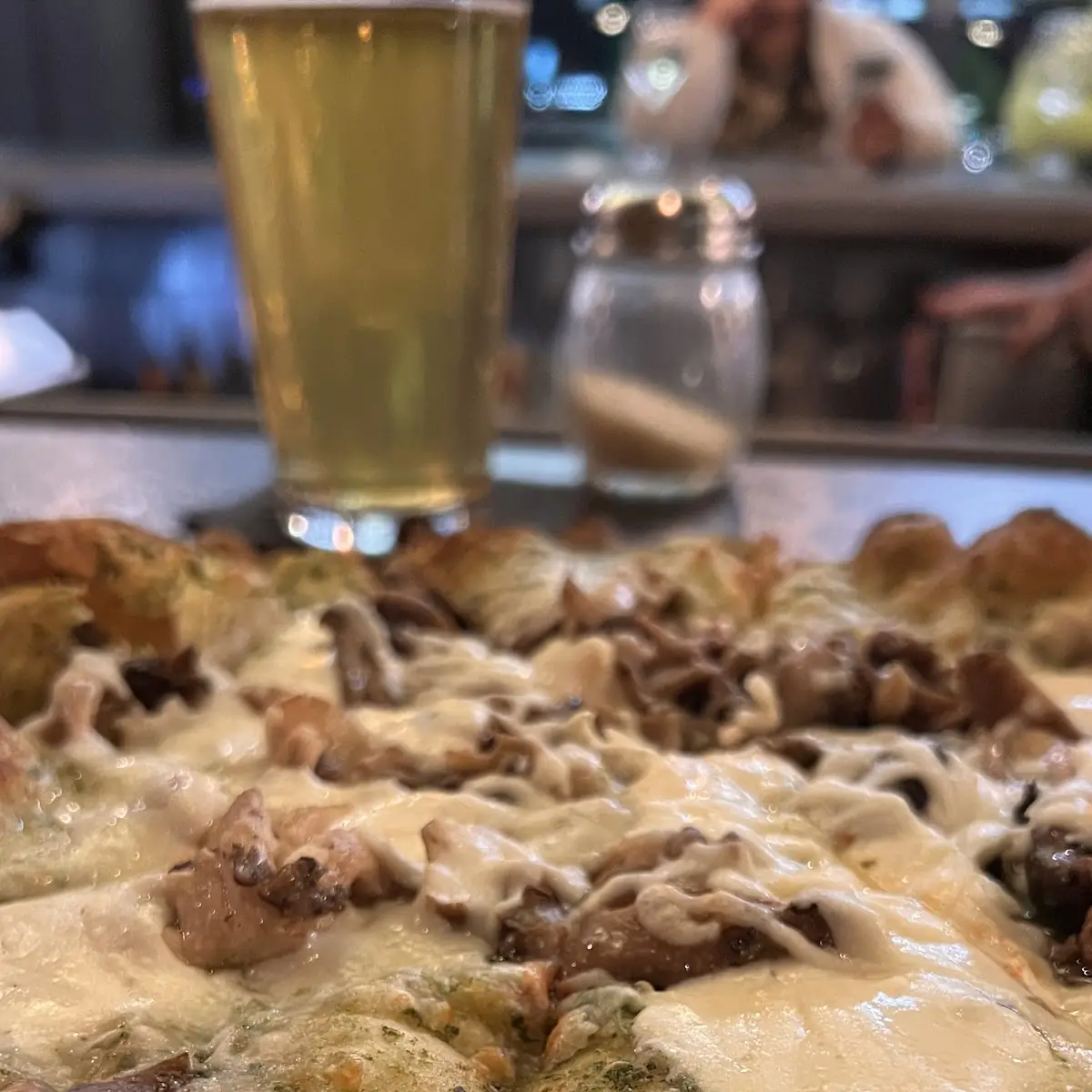 The Mushroom Pizza
