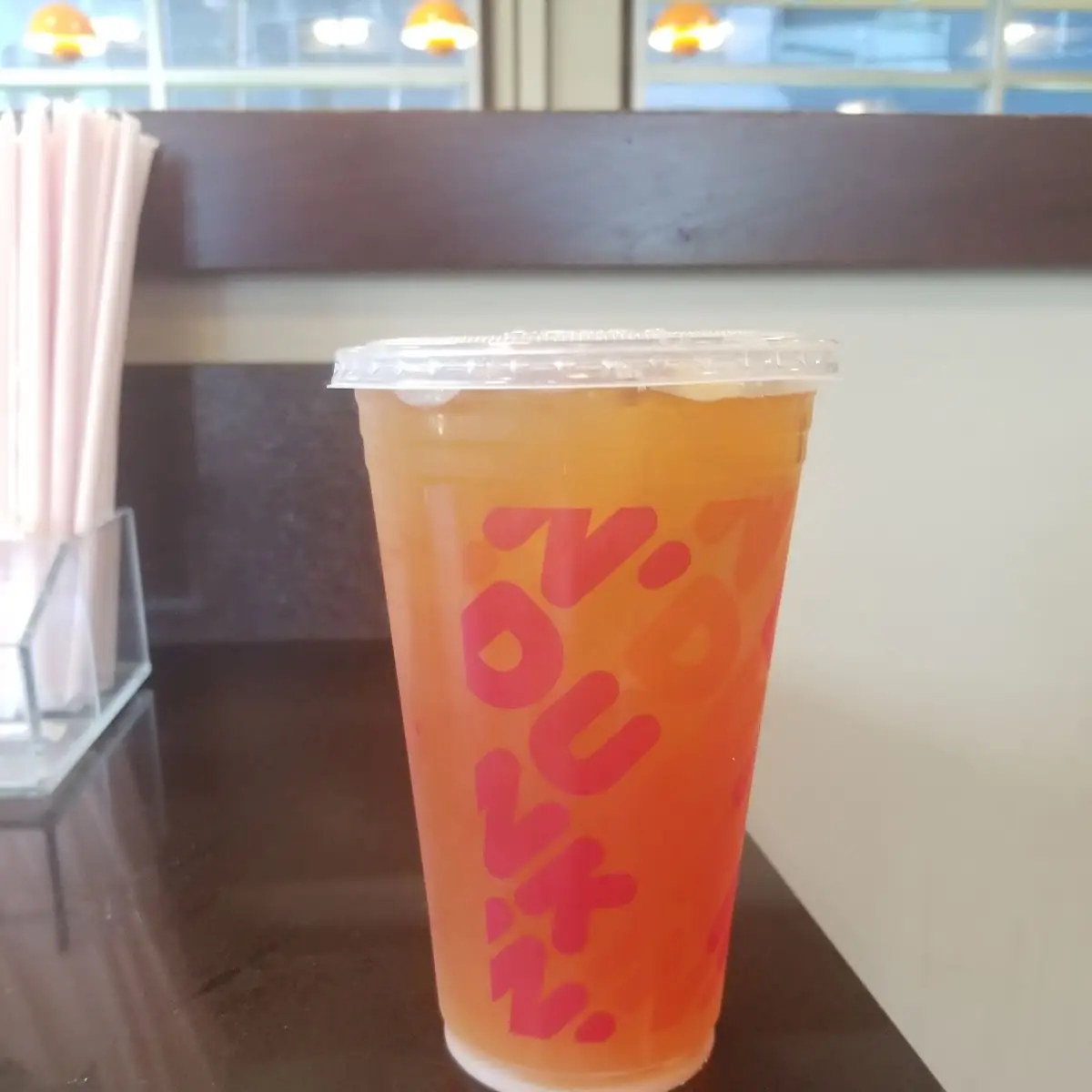 The Peach Passion Fruit Green Tea Refresher