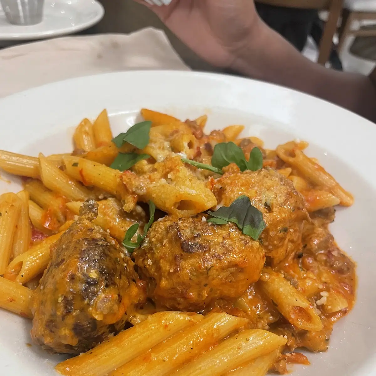 Penne Bolognese & Meatballs