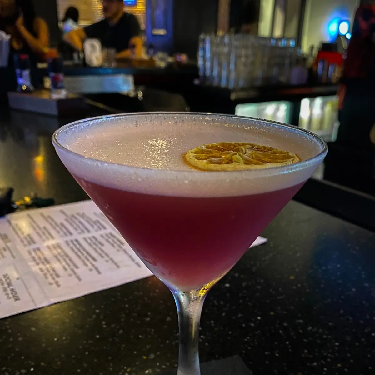 Blood Orange Martini