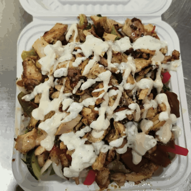 Chicken Shawarma Poutine