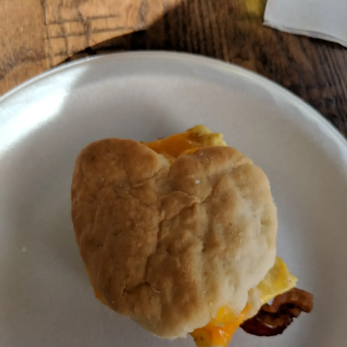 Bacon Egg and Cheese Biscuit