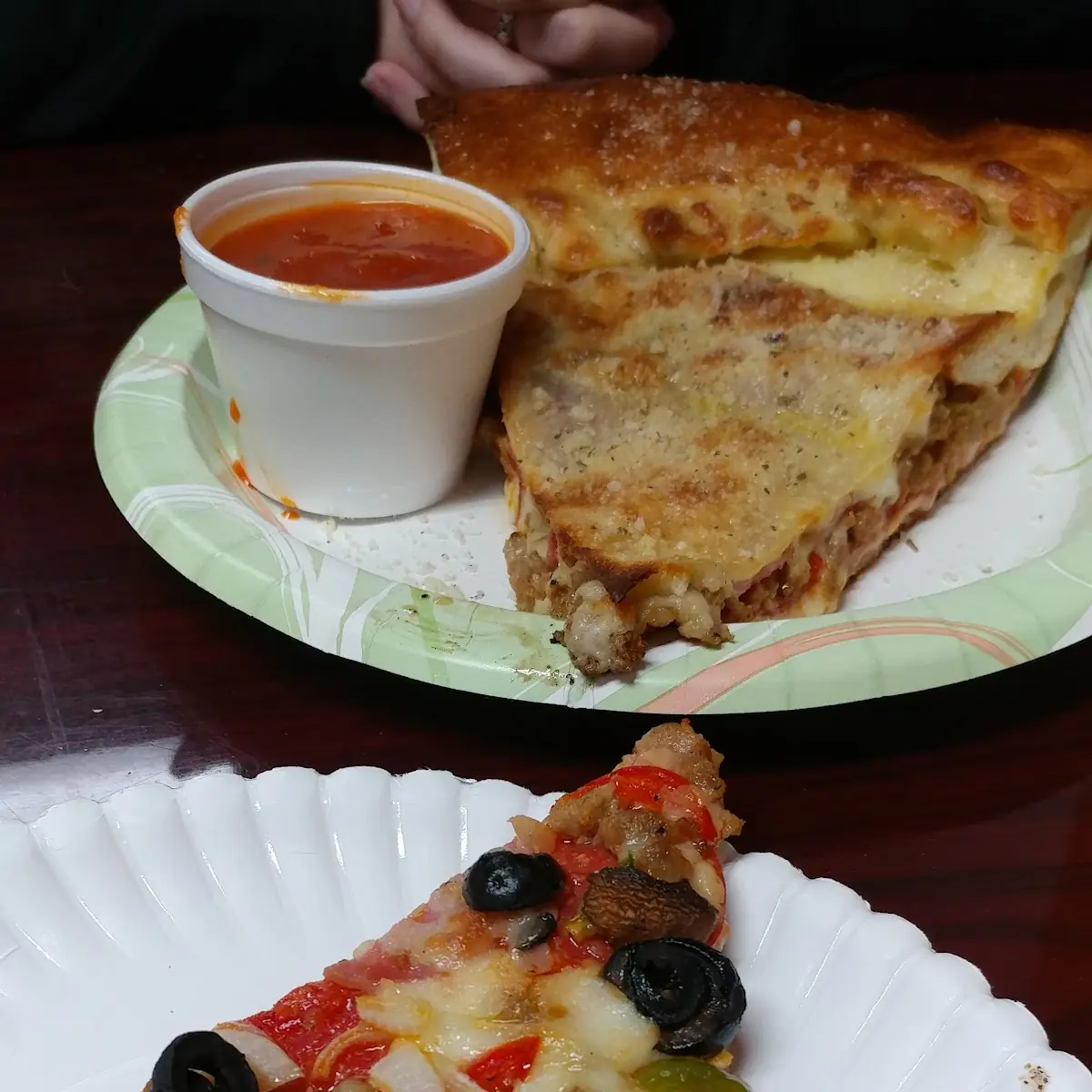 Philly Steak Calzone