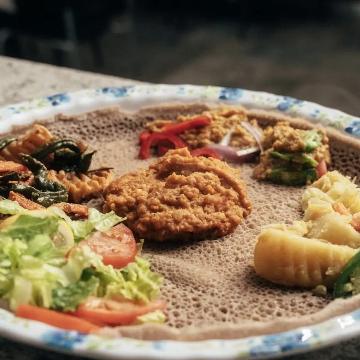 Beef Tibbs & Injera