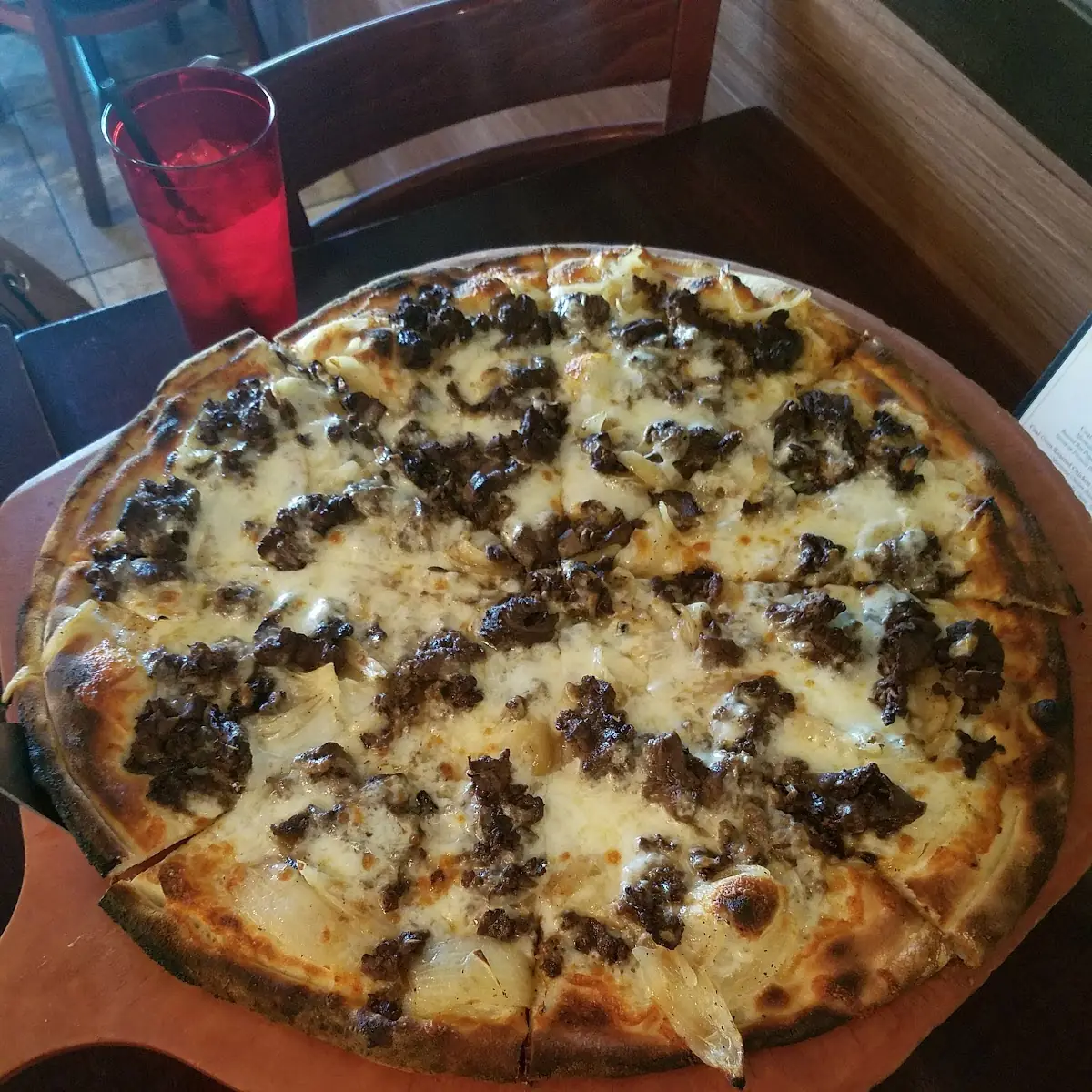 Philly Cheesesteak Pizza