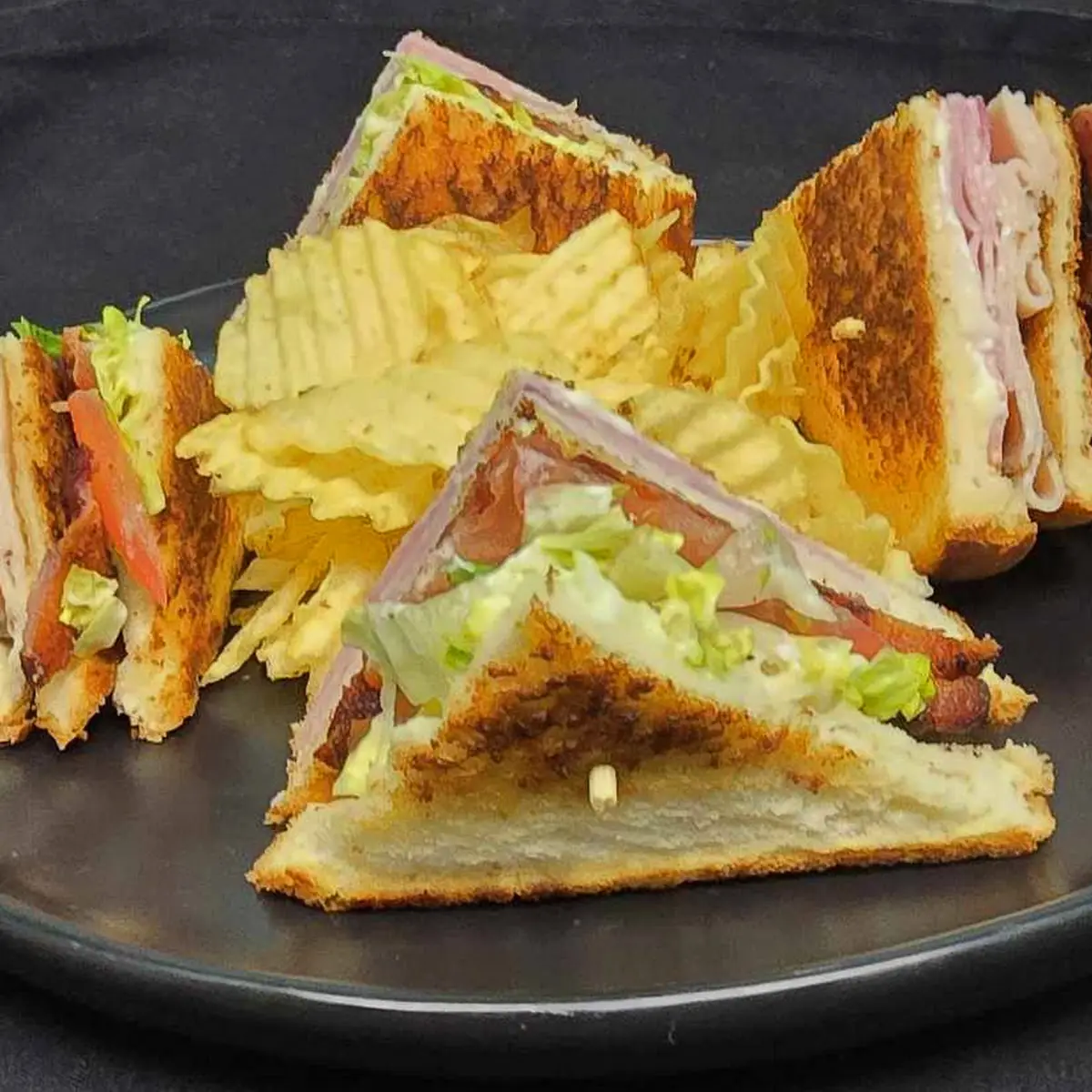 Turkey & Ham Club Sandwich