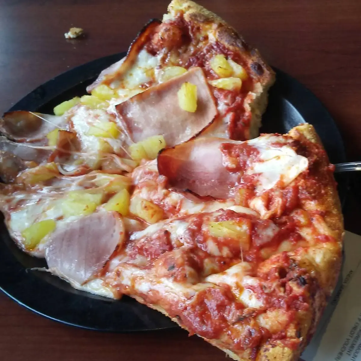 Hawaiian Pizza Slice