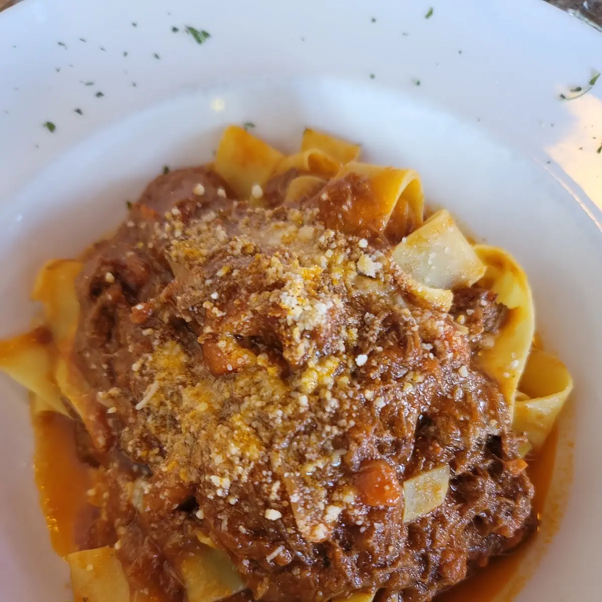 Home Made Pappardelle Pellegrini
