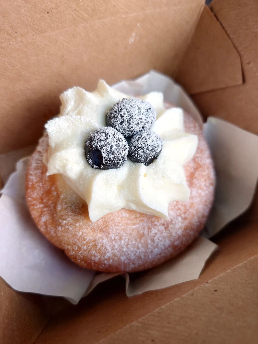 Blueberry Cream Donut