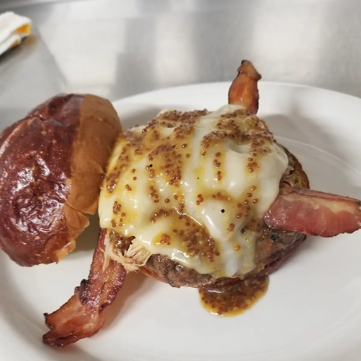 Peanut Butter Bacon Burger