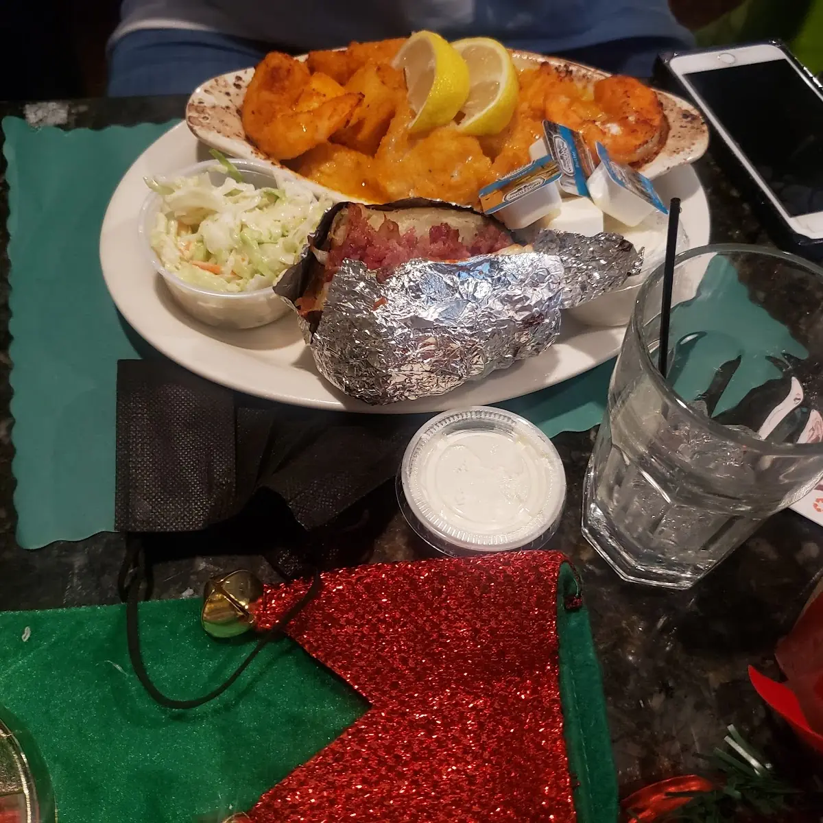 Grilled Shrimp and Potato