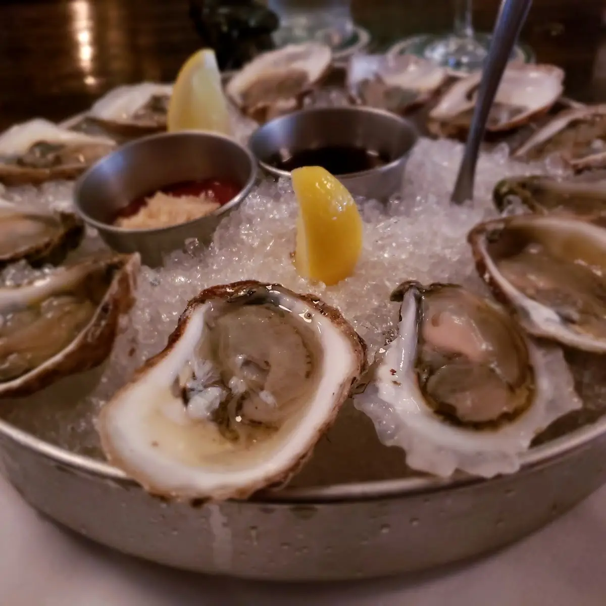 Oysters Served on the Half Shell