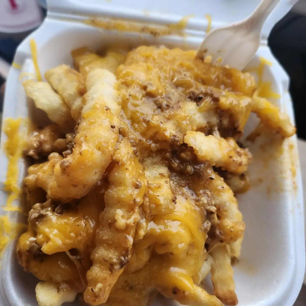 Chilling Cheese Fries