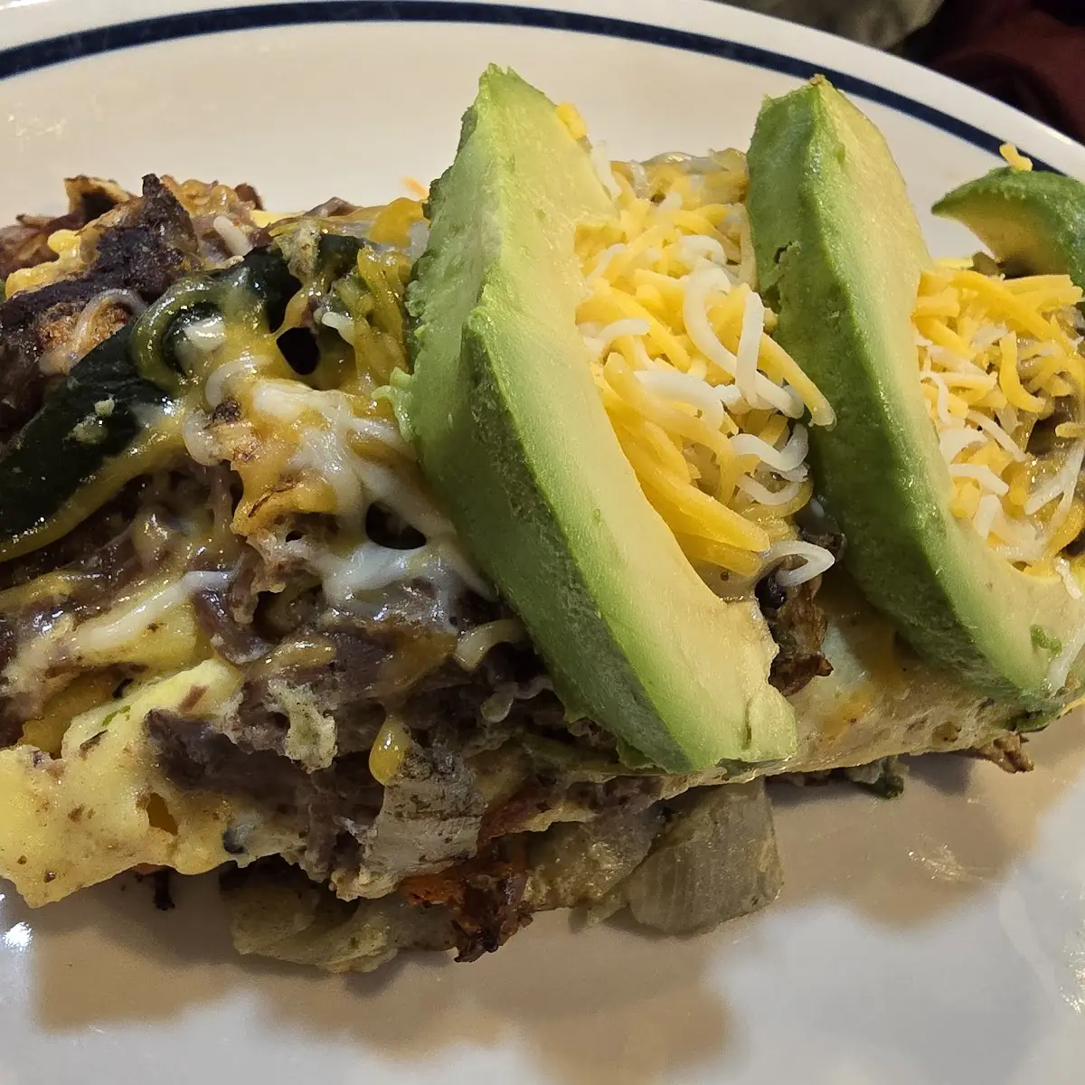 New Bold BBQ Pulled Pork Omelette