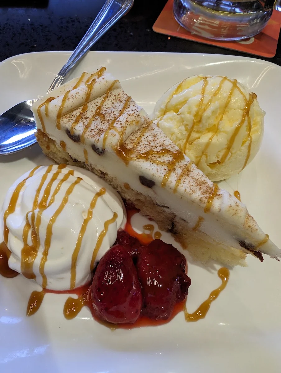 Cinnamon Roll Cheesecake Slice, VMV's Bar & Grill