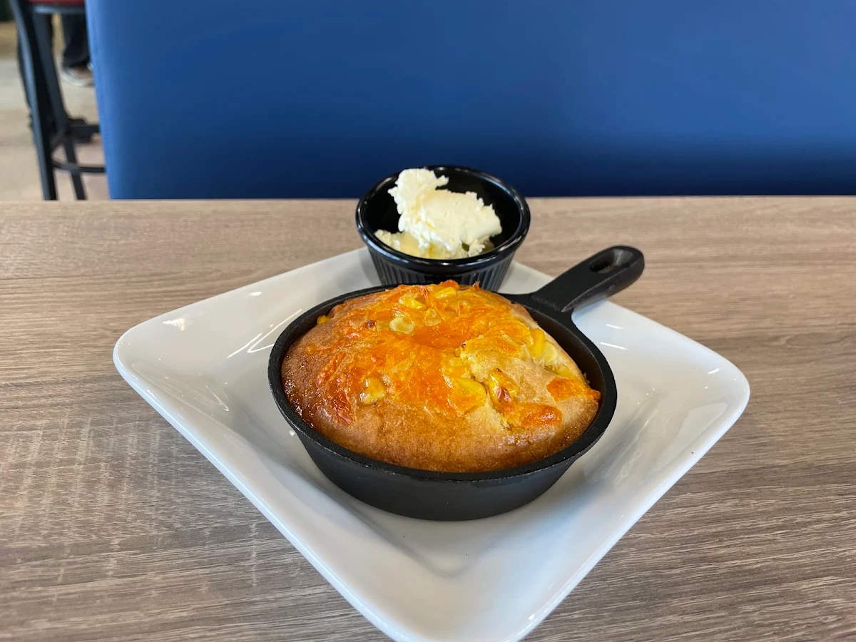 Fresh Inhouse Cornbread, VMV's Bar & Grill