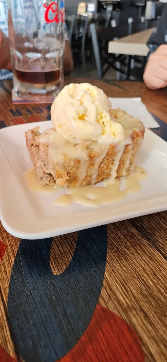 Home Made Bread Pudding, VMV's Bar & Grill